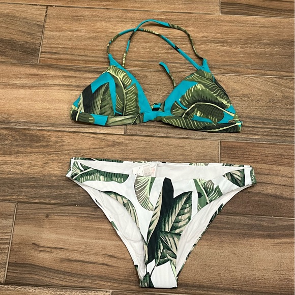 Rip Curl Coco Beach Good Pant Bikini Bottom White L - Picture 10 of 12